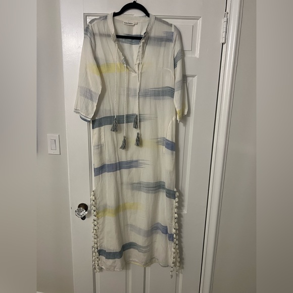 Roller Rabbit | Swim | Like New Roller Rabbit Long Kurta Beach Cover Up ...